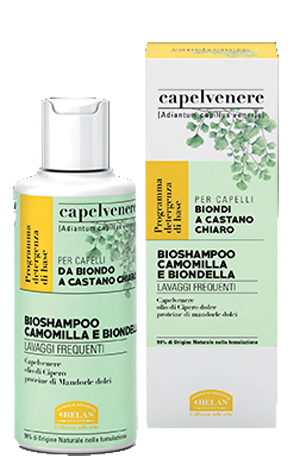 CAPELVENERE BIOSHAMPOO CAMOMILLA E BIONDELLA 200 ML
