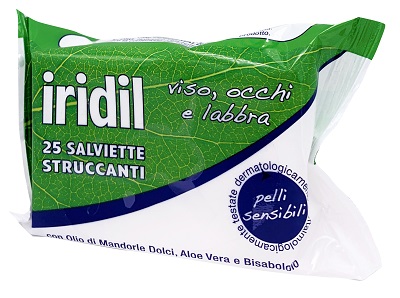 Iridil - Salviette Struccanti Detergenti - 25 Pezzi
