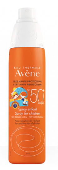 Avene Eau Thermale - Spray Solare Corpo per Bambini con Protezione Molto Alta SPF 50+ - 200 ml