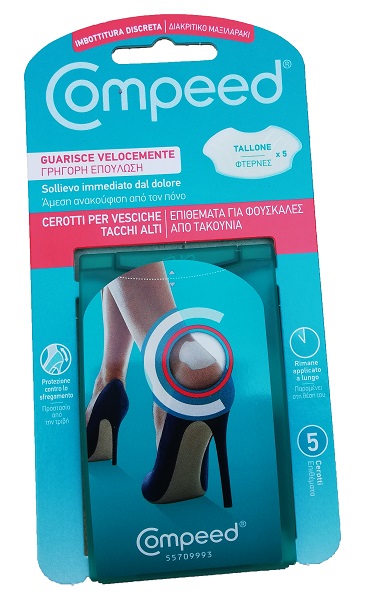 Compeed Cerotti per Vesciche Tacchi Alti 5 Pezzi