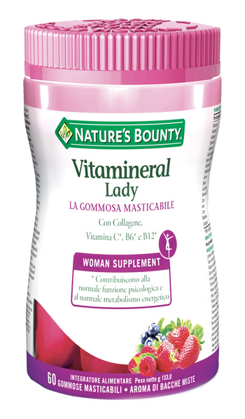 VITAMINERAL LADY 60 GOMMOSE MASTICABILI