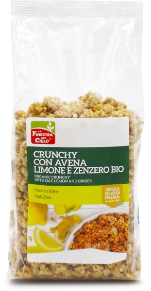 CRUNCHY C/AVENA LIMONE ZENZERO