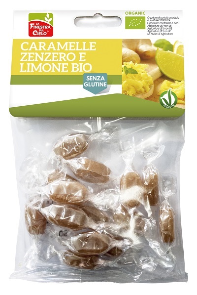 CARAMELLE ZENZERO E LIMONE BIO 50 G