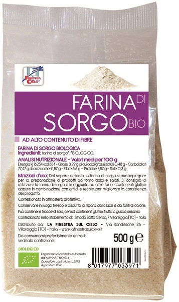 FARINA DI SORGO BIO 500G