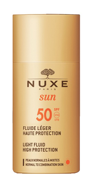Nuxe Sun Fluido Leggere Viso Alta Protezione SPF50 50 ml