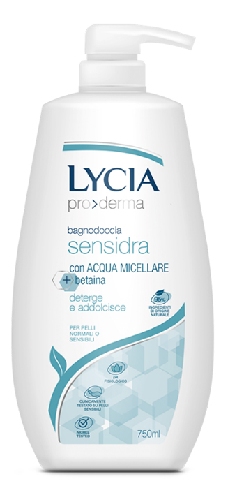 LYCIA PRODERMA BAGNODOCCIA SENSIDRA 750 ML