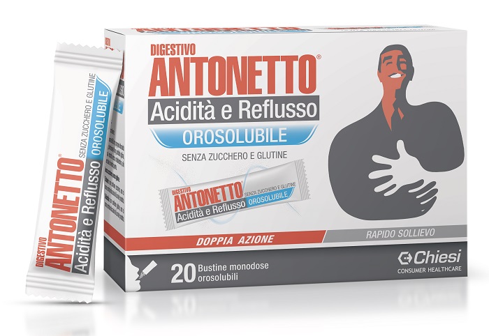 Digestivo Antonetto Rimedio per Acidità e Reflusso 20 Bustine
