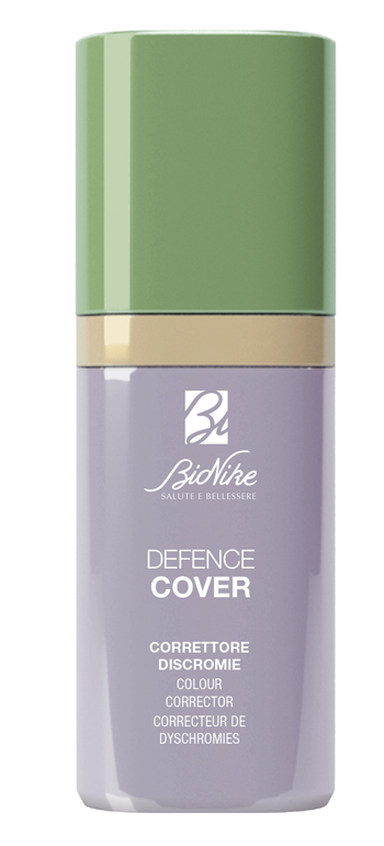 BioNike Defence Cover - Fondotinta Correttore Discromie per Colorito Spento - Colore 303 Violet - 12 ml
