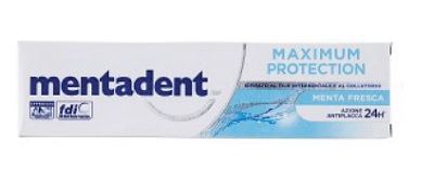MENTADENT MAXIMUM PROTECTION MENTA FRESCA DENTIFRICIO 75 ML