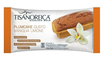 Tisanoreica Plumcake Gusto Limone e Vaniglia 50 g