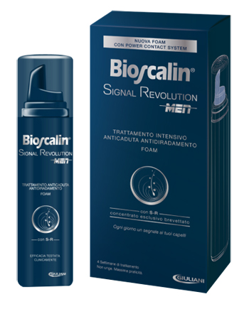 Bioscalin Signal Revolution Man - Trattamento Intensivo Anticaduta Antidiradamento Uomo - 75 ml