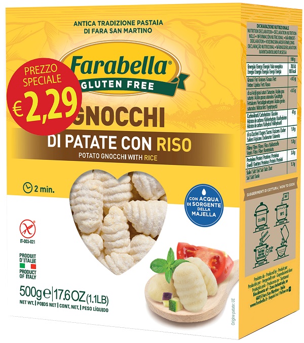 FARABELLA GNOCCHI PATATE 500 G PROMO