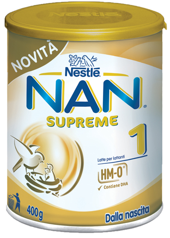NESTLE' NAN SUPREME 1 LATTE DI CRESCITA 400 G