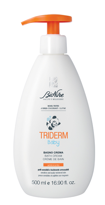 BioNike Triderm Baby - Detergente Crema per Pelle Secca e Irritata - 500 ml