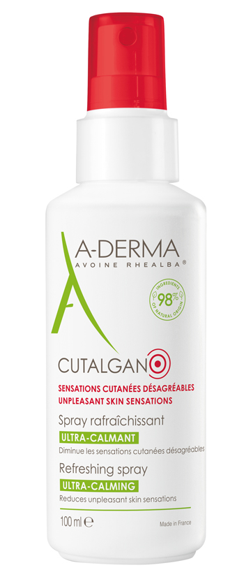 A-Derma Cutalgan Spray - Spray Corpo Rinfrescante Lenitivo - 100 ml