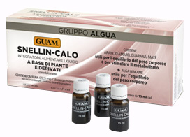 GUAM GRUPPO ALGUA SNELLIN-CALO 14 FLACONCINI DA 15 ML