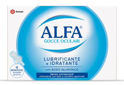Alfa Gocce Oculari Lubrificanti e Idratanti 15 Fiale 0,5 ml