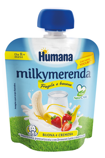 MILKYMERENDA BANANA FRAGOLA 100 G