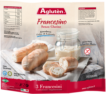AGLUTEN FRANCESINO 225 G