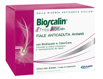 Bioscalin TricoAge 50+ - Trattamento Anticaduta Donna - 10 Fiale