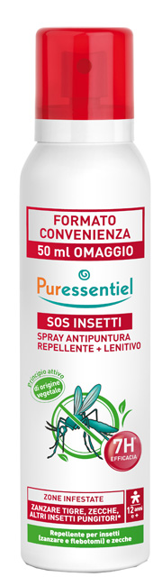 Puressentiel SOS Insetti Spray Antipuntura 200 ml