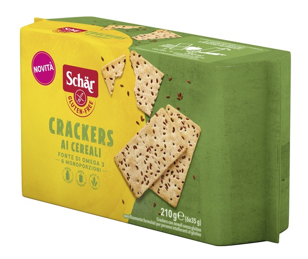 SCHAR CRACKERS CEREALI 6 PEZZI DA 35 G