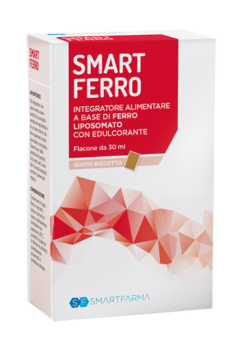 Smart Ferro - Integratore di Ferro Gusto Biscotto Siringa Graduata - 30 ml