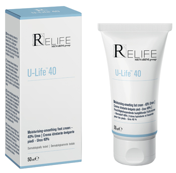 Relife U-Life 40 - Crema Idratante Levigante Piedi - 50 ml