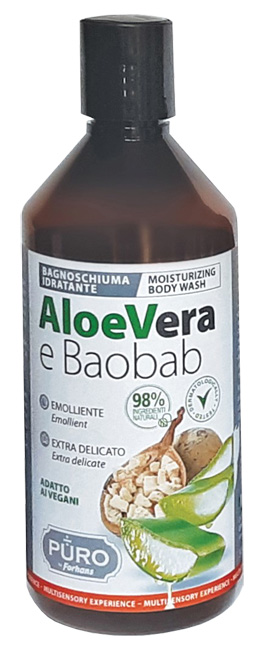 PURO BAGNOSCHIUMA ALOE E BAOBAB 500 ML
