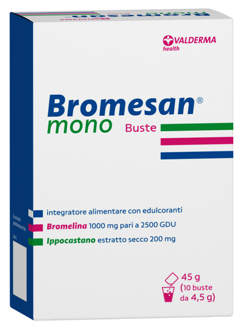 Bromesan Mono Integratore di Bromelina 10 Bustine