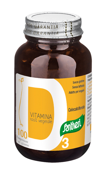 Vitamina D3 Vegetale Integratore 100 Compresse