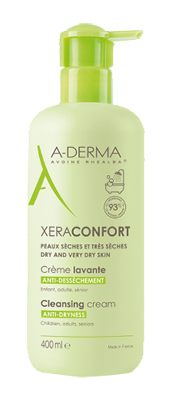 A-Derma Xeraconfort - Crema Lavante Corpo Nutritiva Anti-Secchezza - 400 ml