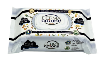 DERMACOTONE SALVIETTINE TALCO 72 PEZZI