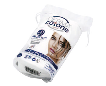 DERMACOTONE MAXI DISCHETTO OVALE 50 PEZZI