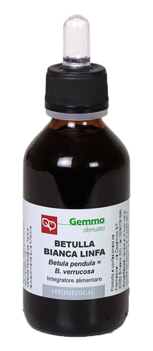 BETULLA BIANCA LINFA MACERATO GLICERINATO BIO 100 ML