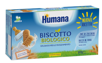 humana italia spa humana biscotto biologico - 2 x 180 g
