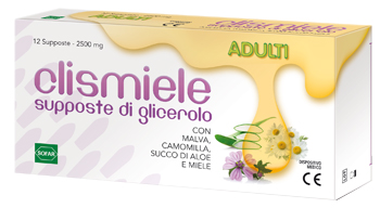 CLISMIELE SUPPOSTE GLICEROLO