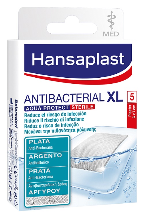 HANSAPLAST AQUA PROTECT EXTRA LARGE SILVER 5 PEZZI