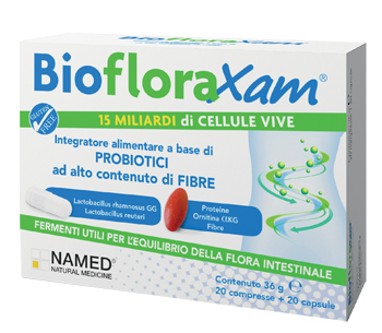 BIOFLORAXAM 20 COMPRESSE + 20 CAPSULE