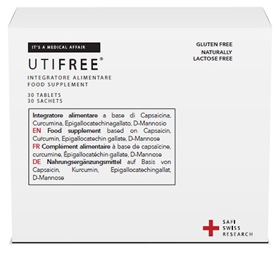 UTIFREE 30 COMPRESSE + 30 STICK DA 2,5 G