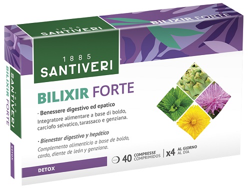 Bilixir Forte Integratore Depurativo 40 Compresse