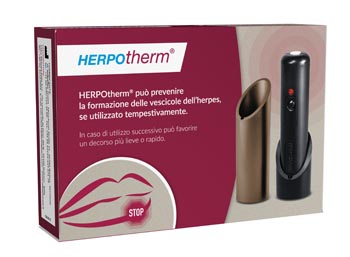 HERPOTHERM DISPOSITIVO ELETTRONICO PER IL TRATTAMENTO DELL'HERPES LABIALE
