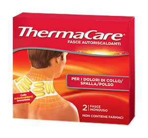 FASCIA AUTORISCALDANTE A CALORE TERAPEUTICO THERMACARE COLLO2 PEZZI PROMO