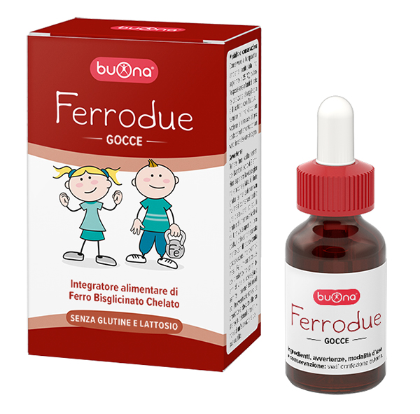 Ferrodue Gocce Integratore Ferro 15 ml