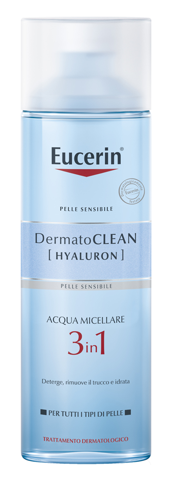 Eucerin Dermatoclean - Acqua Micellare Struccante Viso 3 in 1 - 200 ml
