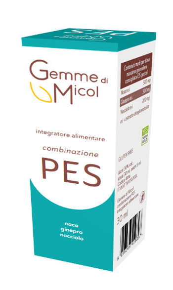 GEMME DI MICOL COMBINAZIONE PES NOCE GINEPRO NOCCIOLO 30 ML