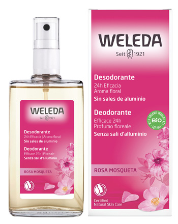 Weleda - Deodorante Spray con Olio di Rosa Mosqueta - 100 ml