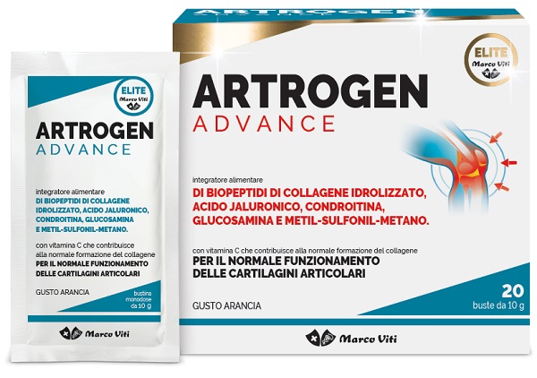 Artrogen Advance - Integratore per il Benessere delle Cartilagini Articolari - 20 Bustine