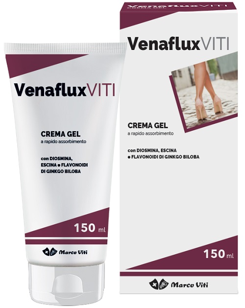 Venaflux Viti - Crema per il Microcircolo e Gambe Pesanti - 150 ml