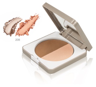 BioNike Defence Color Duo-Contouring - Polvere Compatta Palette Viso - Colore 208